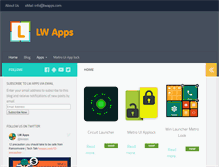 Tablet Screenshot of lwapps.com